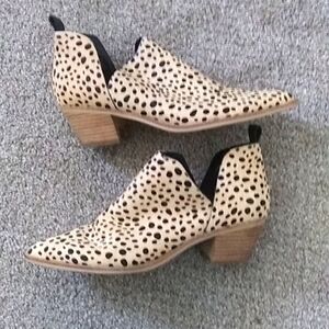 Dolce Vita Cheetah Print Booties